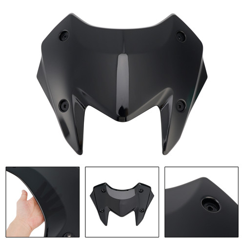 2022-2024 YAMAHA T-MAX 560 Windshield WindScreen+Bracket Black Generic
