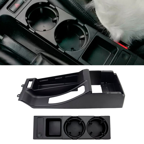 1999-2005 BMW 3 Series E46 4 Door Center Console Trim Base Cup Coin Holder 51168218305 Black Generic