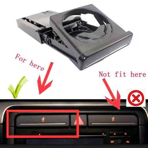 2006-2008 Audi B6 RS4/Avant/Quattro Cup Holder Retractable Right Hand Drive 8E2862534L Generic