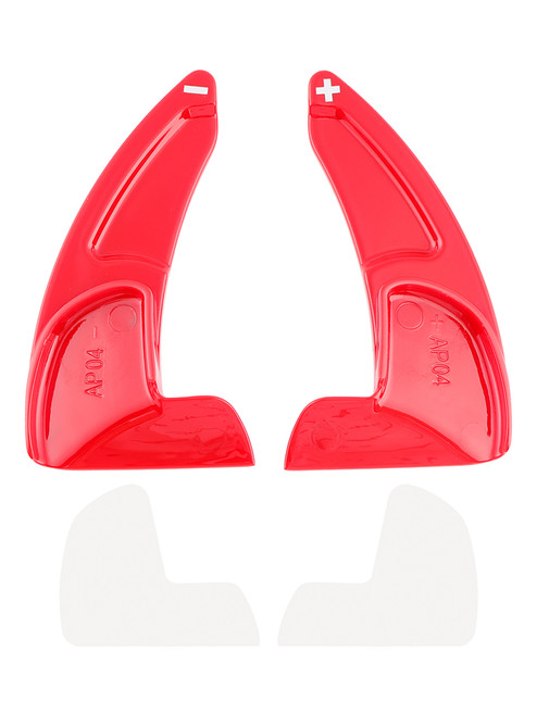 2014-2024 Jeep Grand Cherokee Cherokee Altitude Steering Wheel Paddle Shifter Extensions Red Look Generic