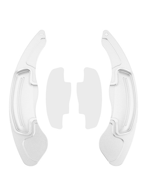 2013-2024 Honda CR-V Accord Civic Steering Wheel Paddle Shifter Extensions Aluminium Silver Generic