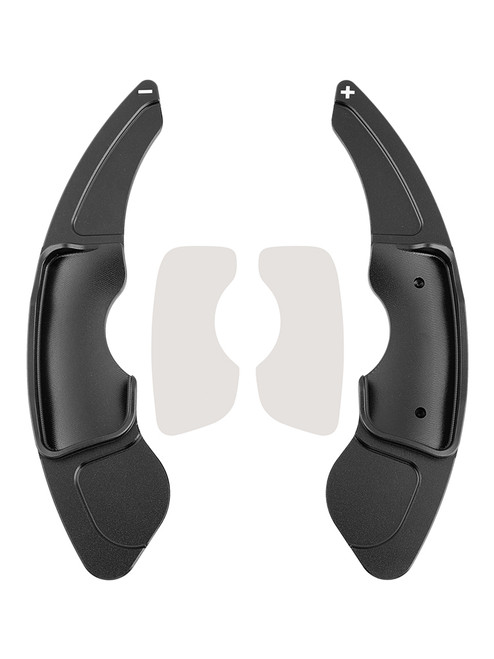 2013-up Lexus IS RC RCF NX Steering Wheel Paddle Shifter Extensions Aluminium Black Generic