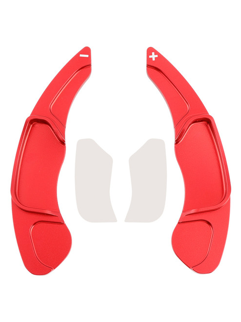 2013-2020 Ford Mondeo Taurus Edge Steering Wheel Paddle Shifter Extensions Aluminium Red Generic