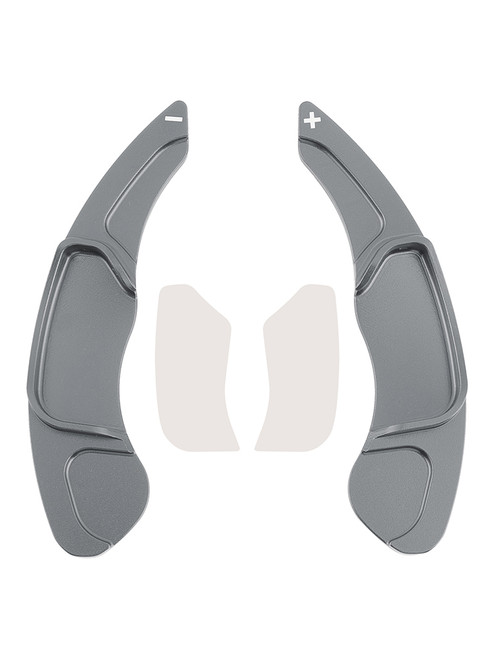 2013-2020 Ford Mondeo Taurus Edge Steering Wheel Paddle Shifter Extensions Aluminium Grey Generic