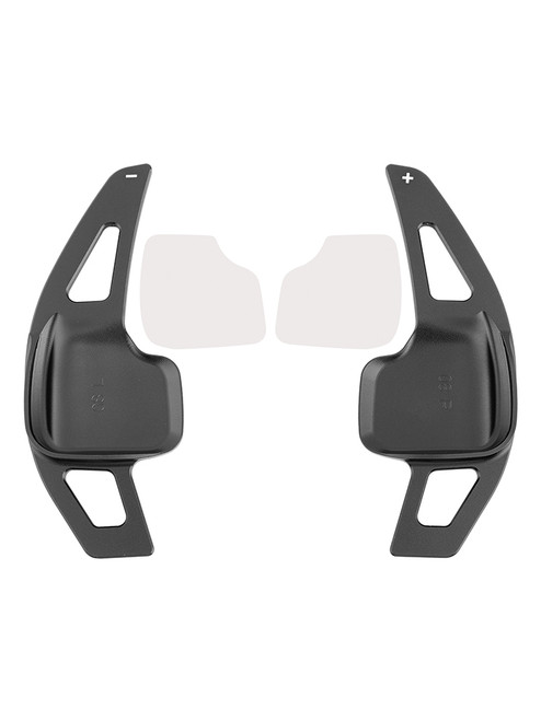 2012-2020 BMW 1-7 Series Steering Wheel Paddle Shifter Extensions Aluminium Black Generic