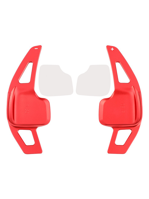 2014-2020 BMW i8 Steering Wheel Paddle Shifter Extensions Aluminium Red Generic