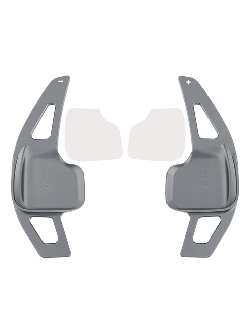 2012-2020 BMW 1-7 Series Steering Wheel Paddle Shifter Extensions Aluminium Grey Generic