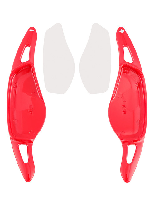 2018-2025 BMW X3-X7 Steering Wheel Paddle Shifter Extensions Red Generic