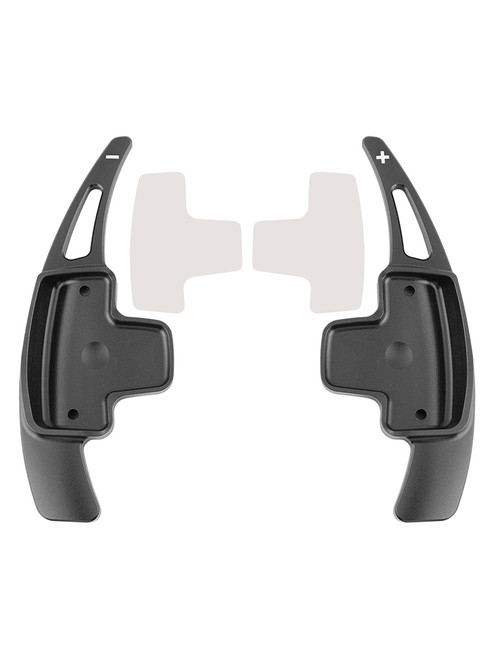 2011-2015 Mercedes-Benz GL GLK SL SLK Class Steering Wheel Paddle Shifter Extensions Aluminium Black Generic