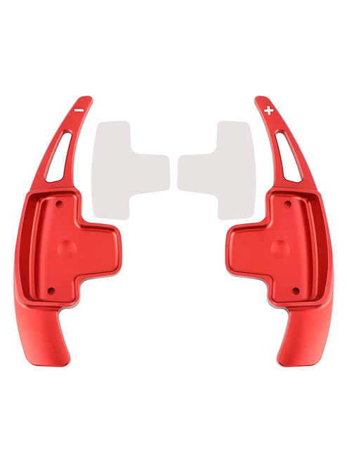 2011-2015 Mercedes-Benz GL GLK SL SLK Class Steering Wheel Paddle Shifter Extensions Aluminium Red Generic