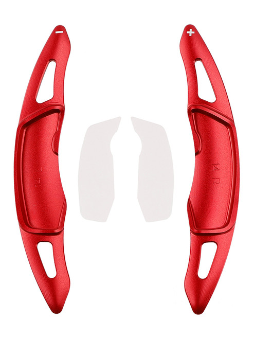 2010-2025 Subaru Forester XV Impreza Outback Ascent Legacy BRZ Steering Wheel Paddle Shifter Extension Aluminium Red Generic