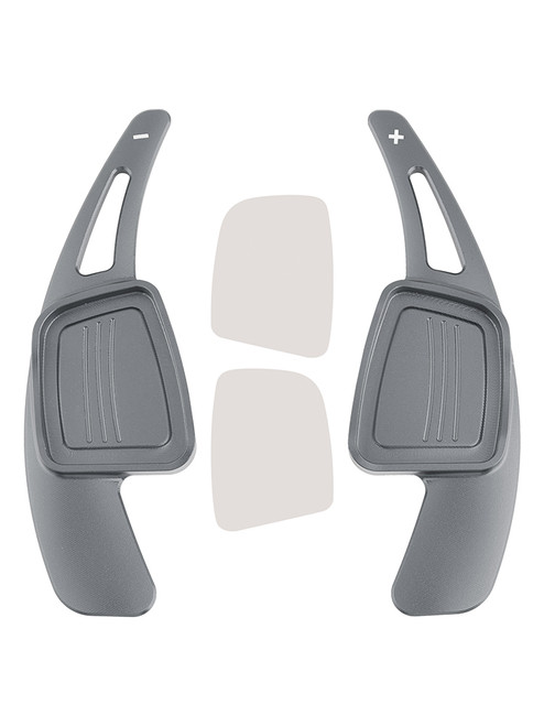 2016-2020 Audi A1 A3 A4 A5 A7 Steering Wheel Paddle Shifter Extension Aluminium Grey Generic