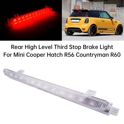 2010-2016 BMW Mini Cooper R60 Countryman Rear High Level Third Stop Brake Light Generic
