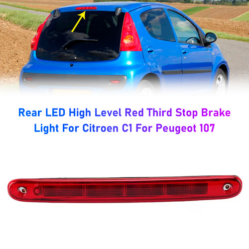 2005-2014 Toyota Aygo Rear LED High Level Red Third Stop Brake Light Generic