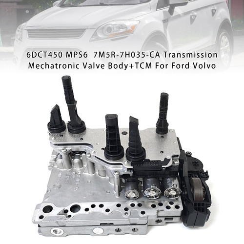 2010-2011 C-MAX 1.6L 2.0L Transmission Mechatronic Valve Body+TCM 7M5R-7H035-CA Generic