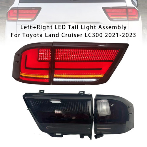 2021-2023 Toyota Land Cruiser LC300 Left+Right LED Tail Light Assembly Generic