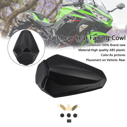 2018-2024 Kawasaki Ninja 400 Racing Tail Rear Seat Fairing Cowl Matte Black Generic