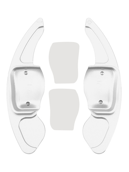 2012 Volkswagen Golf 6 GTI Steering Wheel Paddle Shifter Extension Aluminium Silver Generic