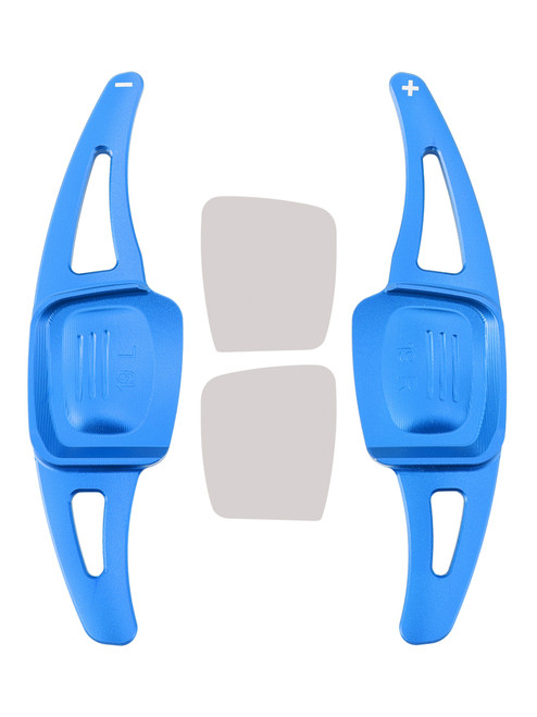 2019-2021 Volkswagen Tayron Steering Wheel Paddle Shifter Extension Aluminium Blue Generic