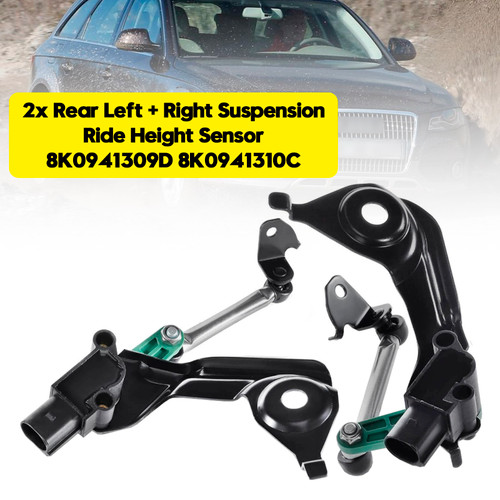 2007-2017 Audi A5 2x Rear Left+Right Suspension Ride Height Sensor 8K0941309D 8K0941310C Generic