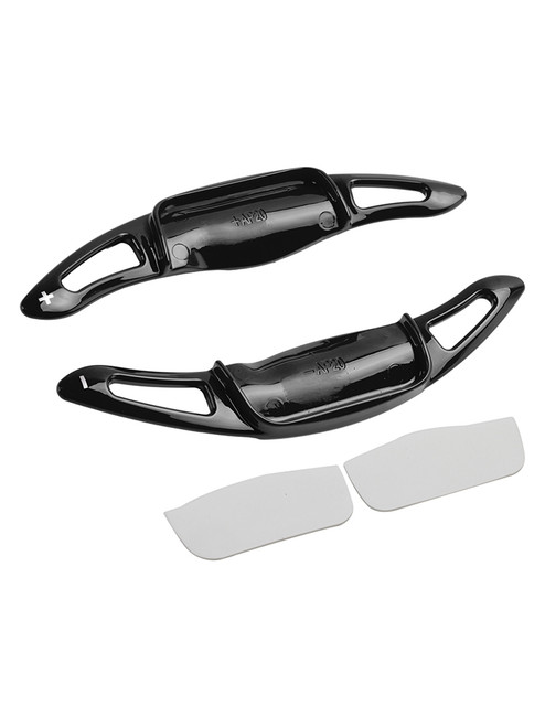 2023 Toyota Crown Carbon Look Steering Wheel Paddle Shifter Extension Black Generic