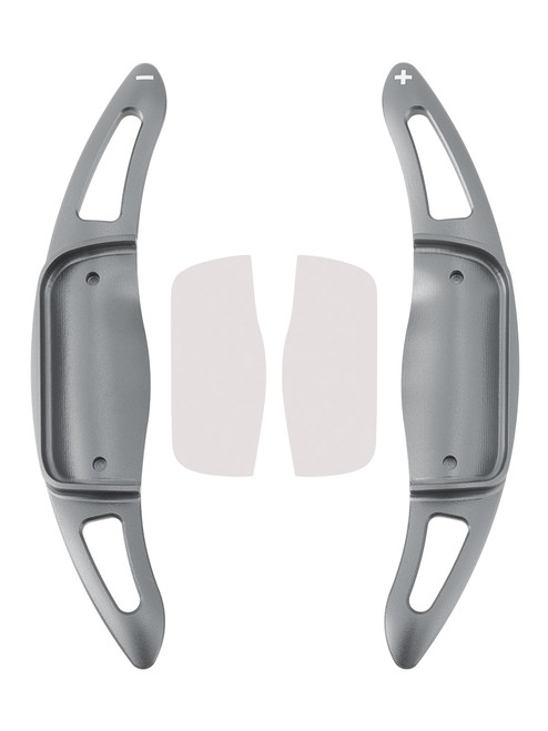 2020-2023 Toyota RAV4 Carbon Look Steering Wheel Paddle Shifter Extension Aluminium Grey Generic