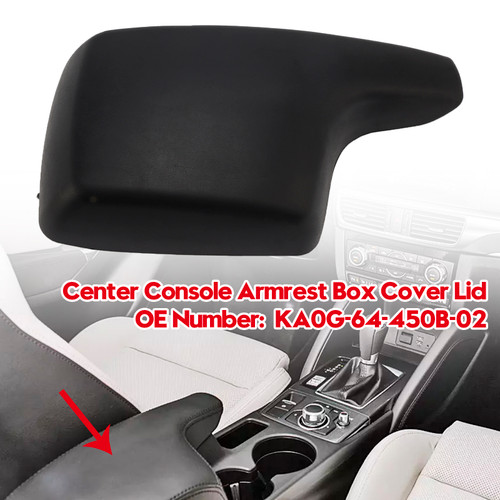 2013-2016 Mazda CX-5 Center Console Armrest Box Cover Lid KA0G-64-450B-02 Generic