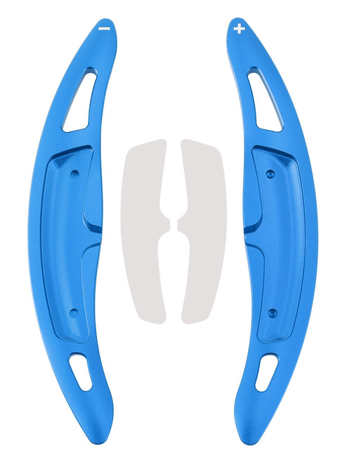 2015-2023 Porsche Cayenne Hybrid Wheel Paddle Shifter Extension Aluminium Blue Generic