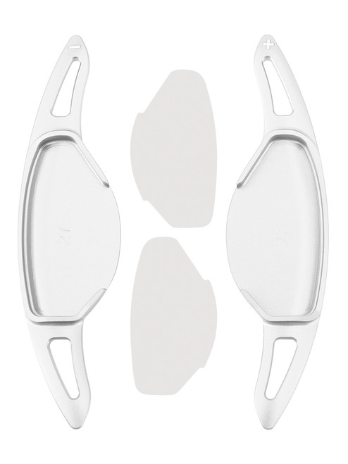 2018-2024 Infiniti QX50 Steering Wheel Paddle Shifter Extension Aluminium Silver Generic