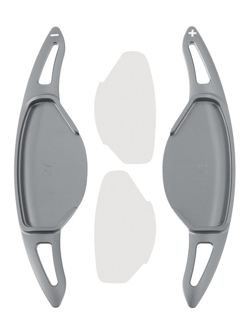 2018-2024 Infiniti QX50 Steering Wheel Paddle Shifter Extension Aluminium Grey Generic