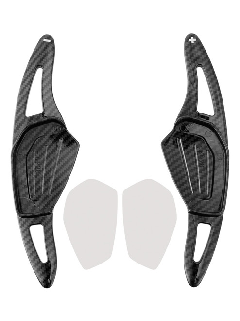 2022-2024 ŠKODA Octavia RS/VRS Steering Wheel Paddle Shifter Extension Carbon Fiber Black Look Generic