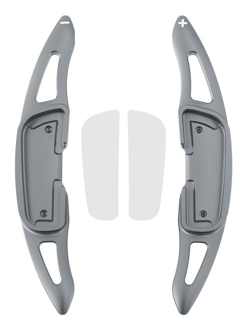2014-2020 Mazda 3 Steering Wheel Paddle Shifter Extension Aluminium Grey Generic