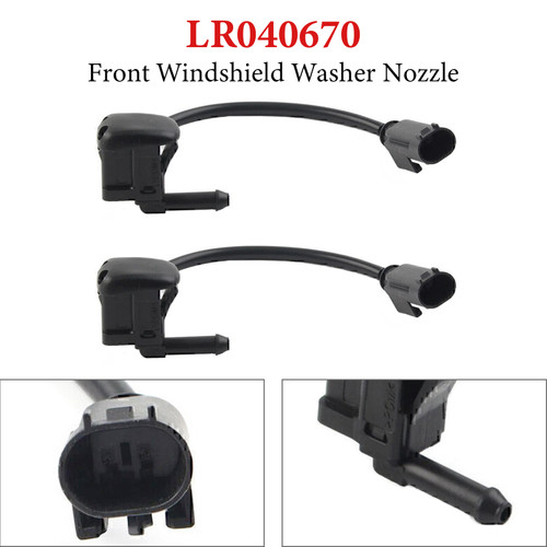 2002-2012 Land Rover Range Rover 2*Front Windshield Washer Nozzle LR040670 Generic