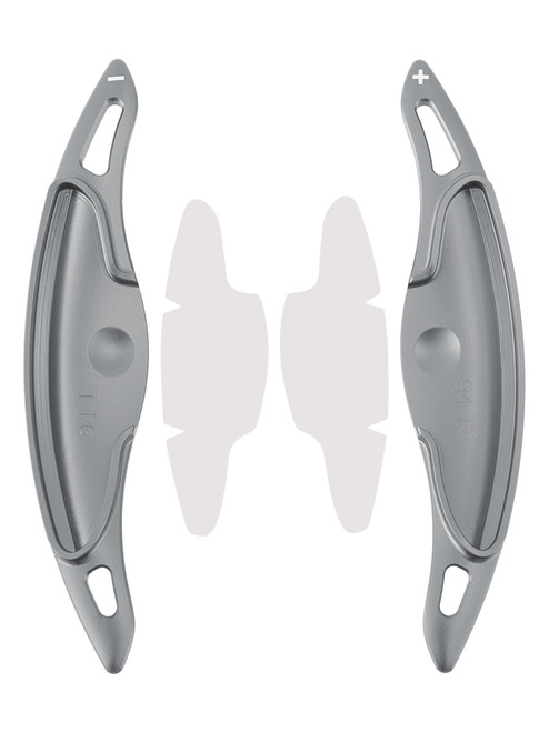 2019-2024 Hyundai I30 Steering Wheel Paddle Shifter Extension Aluminium Grey Generic