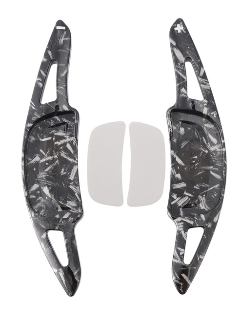 2023-2024 Mazda CX-50 Carbon Look Steering Wheel Paddle Shifter Extension Black Forged Pattern Generic