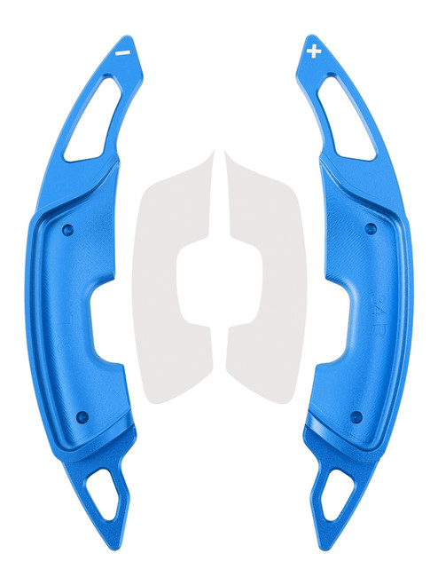 2018-2024 Lexus ES LS Steering Wheel Paddle Shifter Extension Aluminium Blue Generic