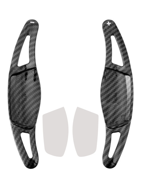 2015-2019 Suzuki Alivio Steering Wheel Paddle Shifter Extension Carbon Fiber Black Look Generic