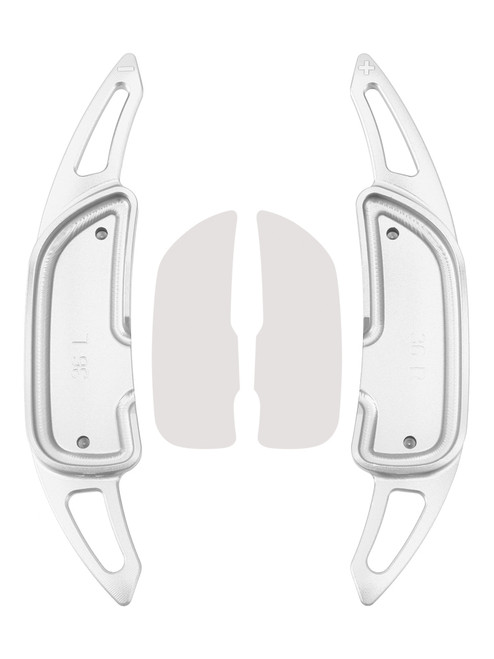 2015-2023 Mercedes Benz AMG Steering Wheel Paddle Shifter Extension Aluminium Silver Generic