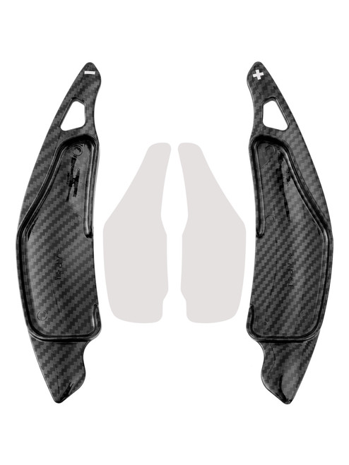 2005-2010 Toyota Ractis Steering Wheel Paddle Shifter Extension Carbon Fiber Black Look Generic