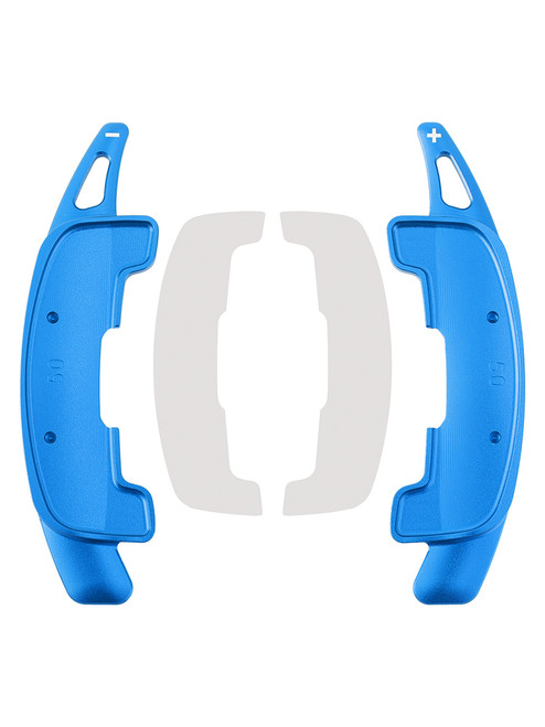 2021-2023 Range Rover Evoque Steering Wheel Paddle Shifter Extension Aluminium Blue Generic