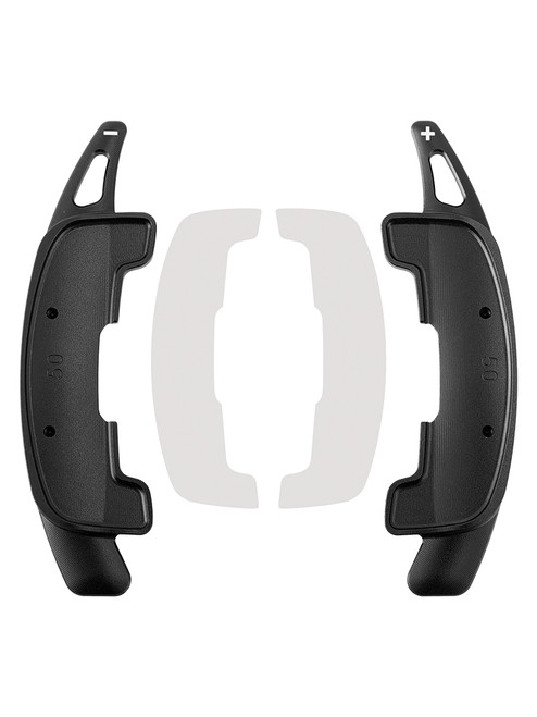 2021-2024 Range Rover Velar Steering Wheel Paddle Shifter Extension Aluminium Black Generic