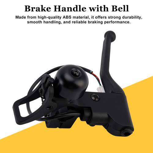 Brake Handle with Bells Compatible with Xiaomi 4Pro (1st Gen) E-Scooter