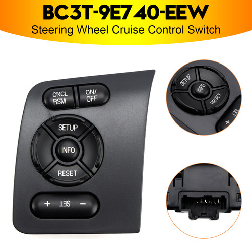 2011-2016 Ford Steering Wheel Cruise Control Switch BC3T-9E740-EEW Generic