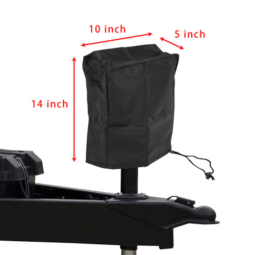 Electric Tongue Jack Cover 210D Universal Trailer RV Electric Tongue Jack Protective Cover Size 14″x 5″x 10″