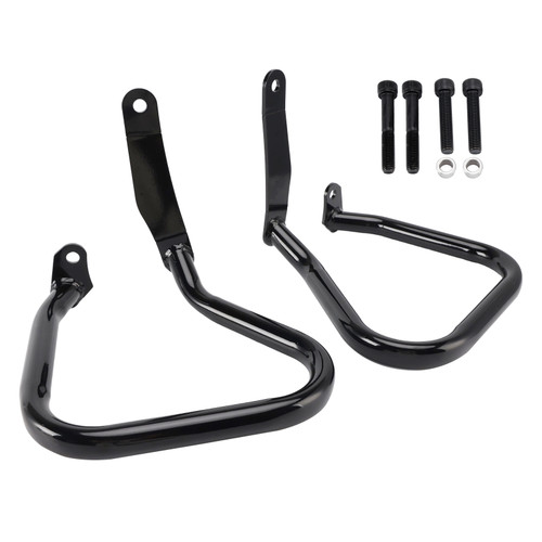 2022-2024 Softail Low Rider ST FXLRST Engine Guard Crash Bar Frame Protector Bumper Steel Black Generic