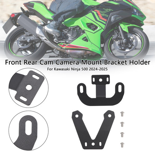 2024-2025 Kawasaki Ninja 500 Front Rear Cam Camera Mount Bracket Holder Generic