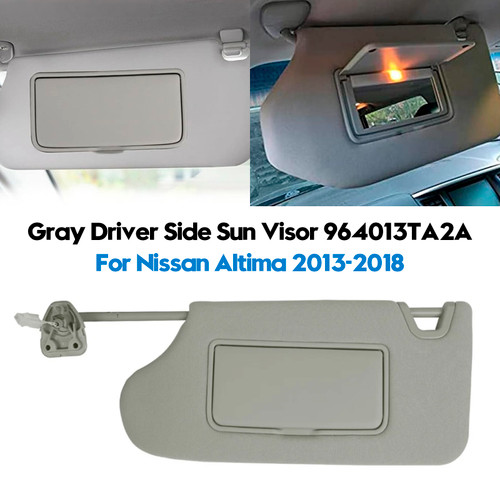 2013-2018 NISSAN Altima Gray Left Side Sun Visor 964013TA2A Generic