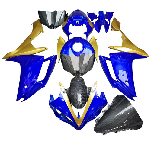 Yamaha YZFR1 YZF-R1 2007-2008 Fairing Kit Bodywork Plastic ABS Generic#172