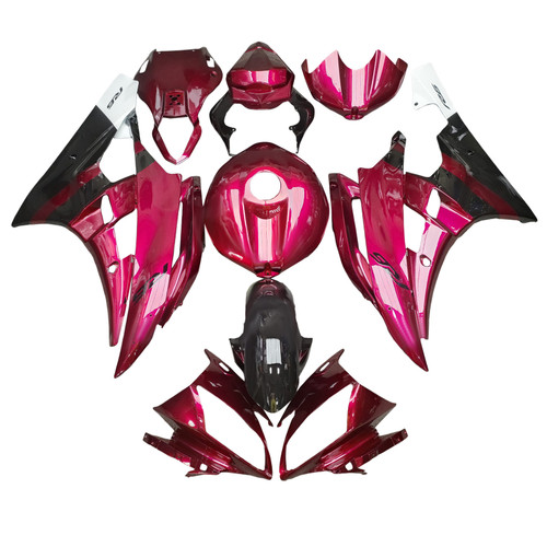 Yamaha YZFR6 YZF-R6 2006-2007 Fairing Kit Bodywork Plastic ABS Generic#188 Yamaha YZFR6 YZF-R6 2006-2007 Fairing Kit Bodywork Plastic ABS Generic#188