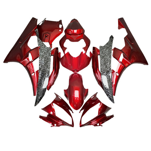 Yamaha YZFR6 YZF-R6 2006-2007 Fairing Kit Bodywork Plastic ABS Generic#210